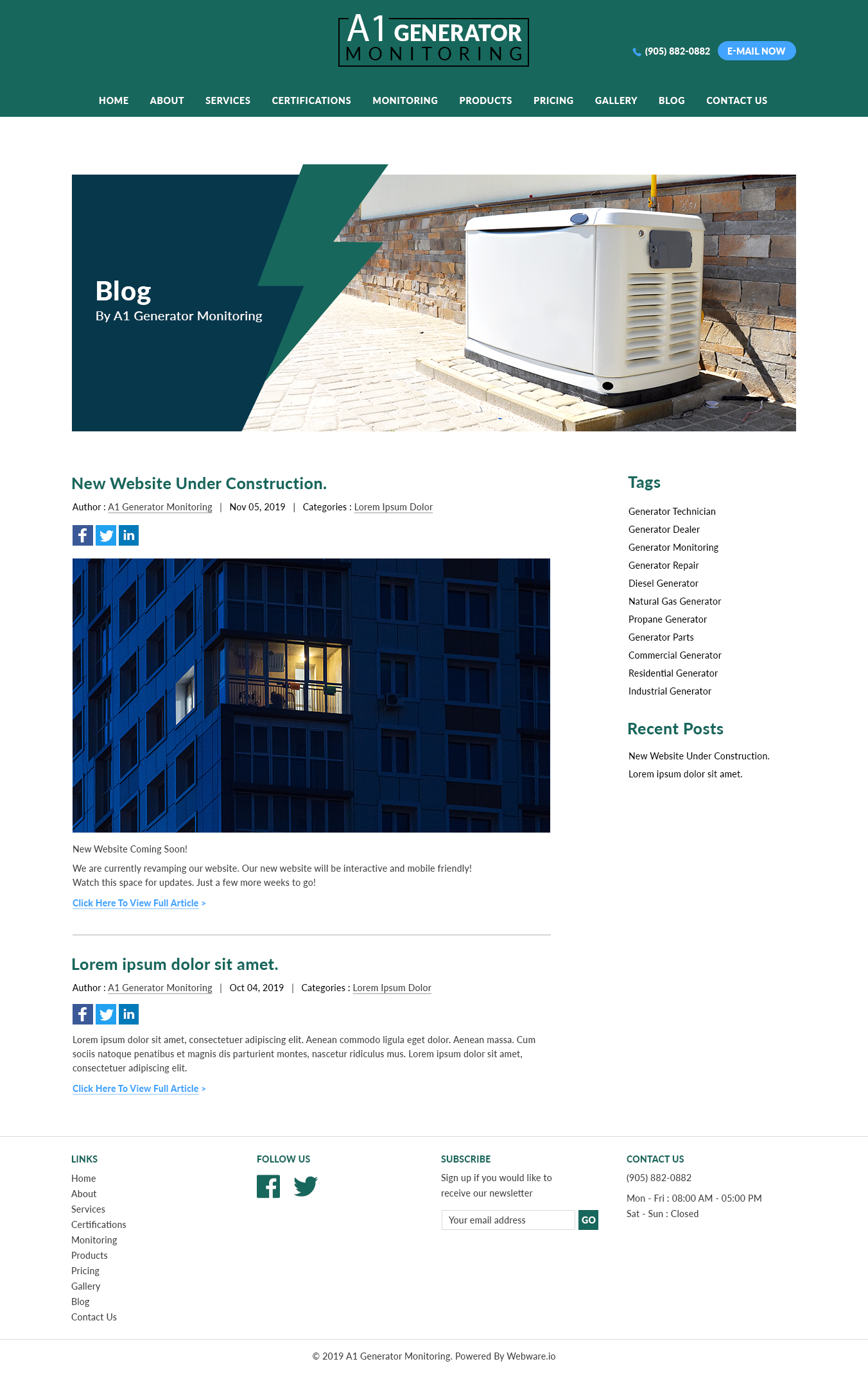 Blog Mock